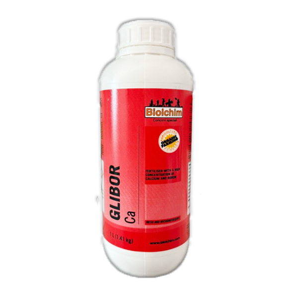 Glibor Ca 1 LT Concime con Calcio e Boro Biolchim Felice Natura Glibor Ca 1 LT Concime con Calcio e Boro Biolchim Felice Natura