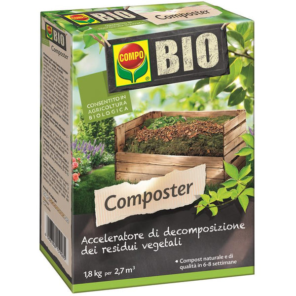 Compo Bio Composter Acceleratore di Decomposizione con Guano 1,8 kg