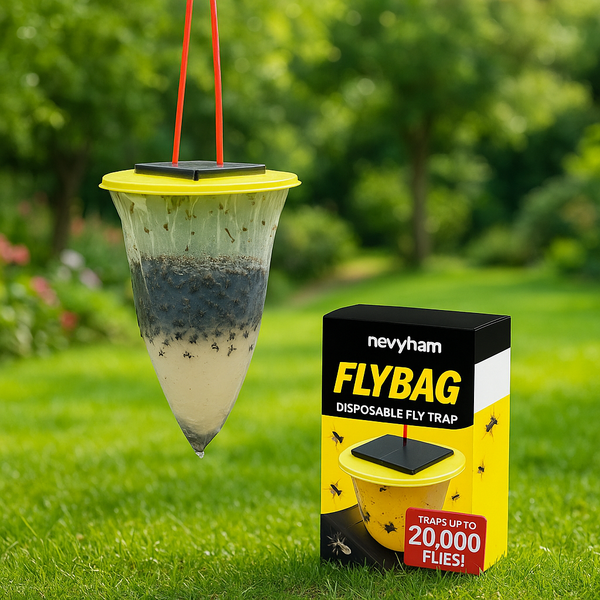 Flyrex New Fly Bag – Trappola Ecologica Usa e Getta per Mosche e Mosconi Newpharm