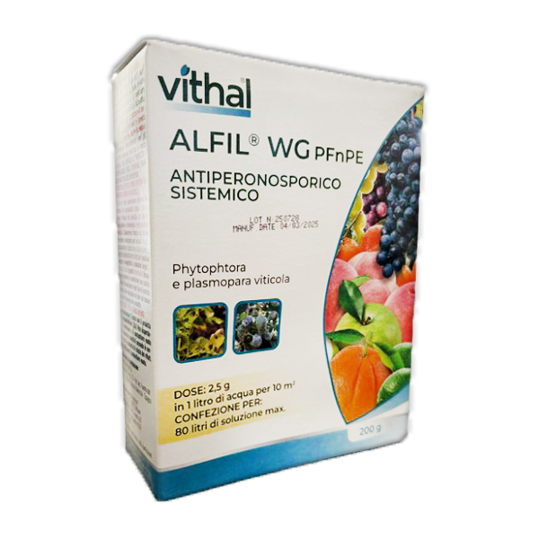 Alfil Wg Fungicida Sistemico Fosetil D'alluminio 200gr Vithal
