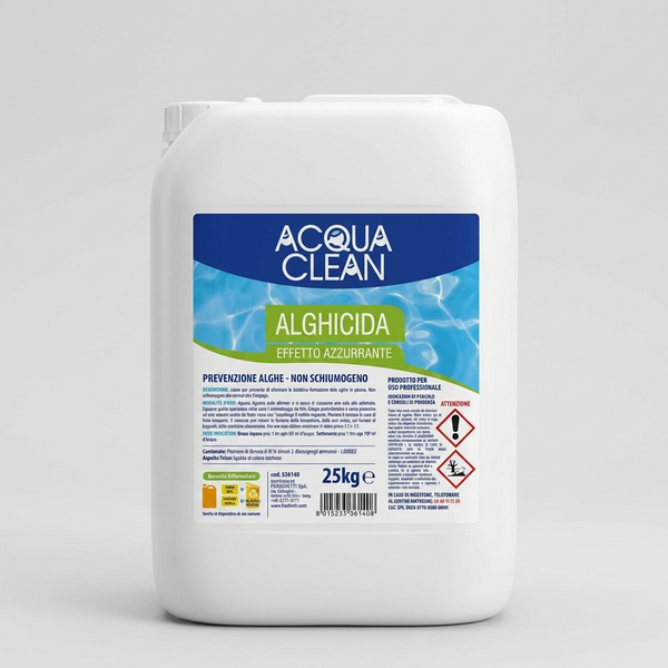 Alghicida Acqua Clean per Piscine - 25 kg