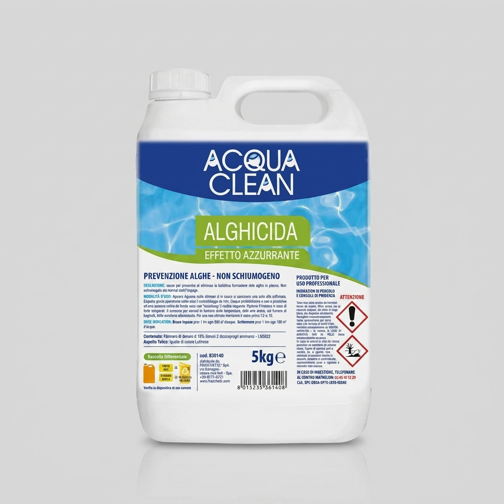 Alghicida Acqua Clean per Piscine - 5 kg