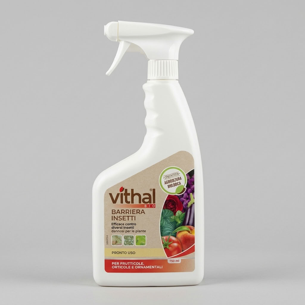 Barriera Insetti Insetticida Pronto Uso 750 ml Vithal Bio