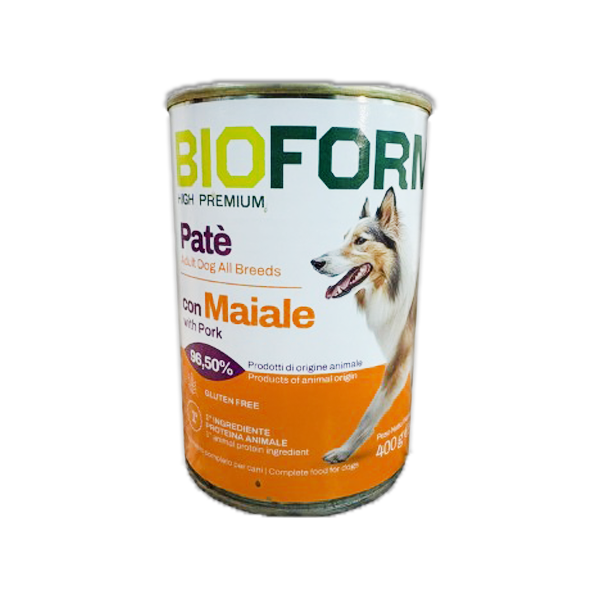 Bioform Patè Per Cani Gusti vari da  400gr
