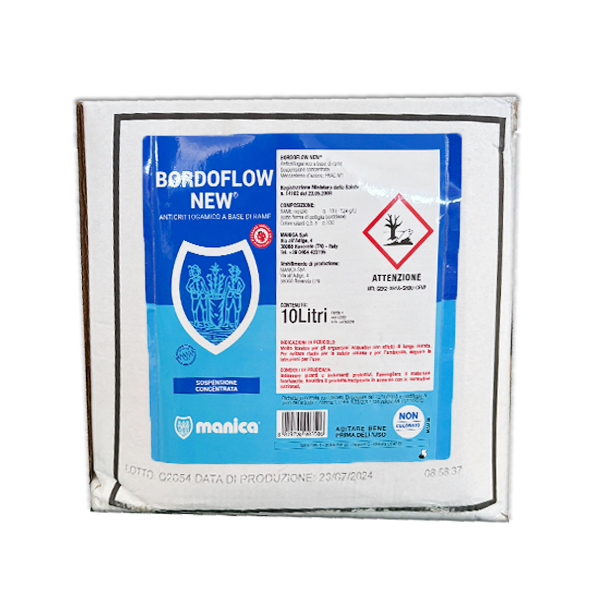 BORDOFLOW NEW® Anticrittogamico a base di rame 10 Kg Manica