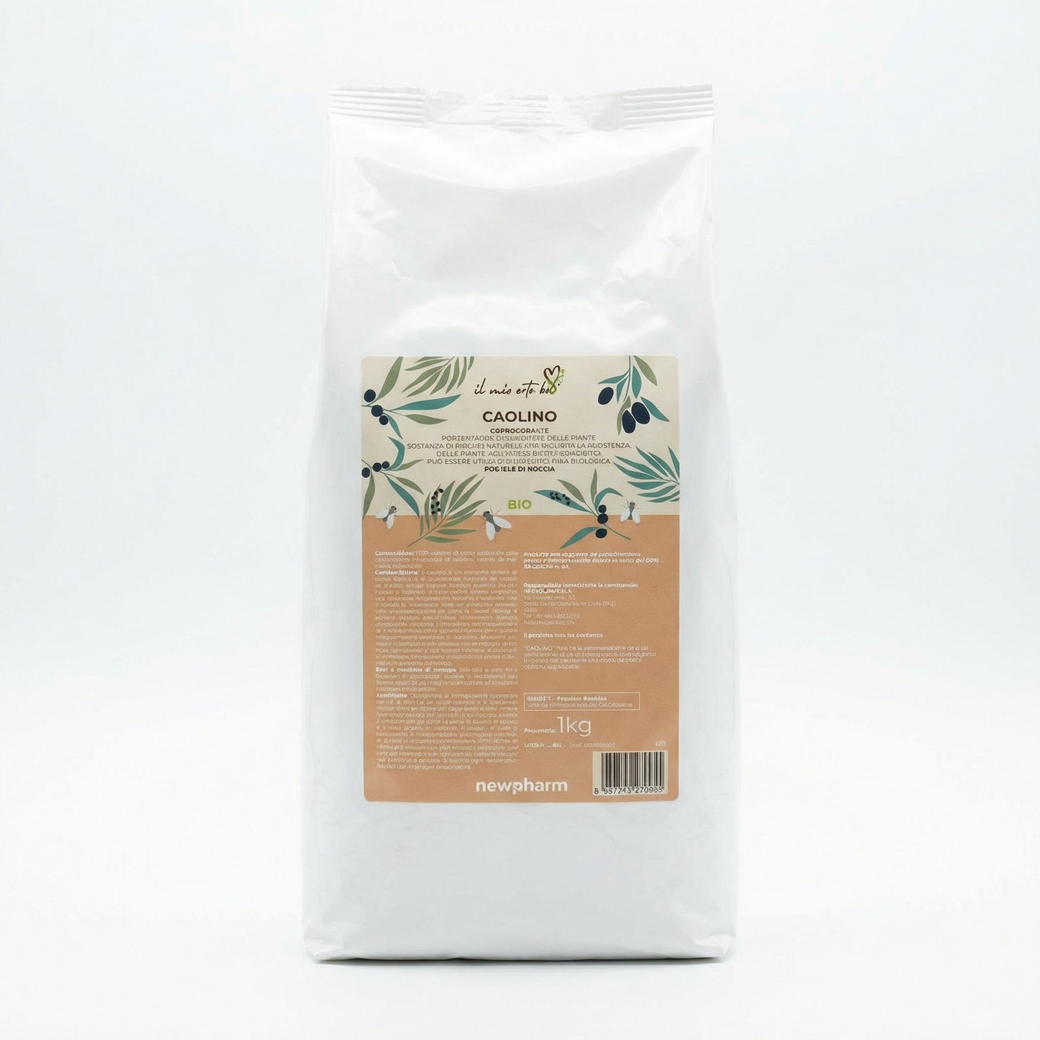 Caolino Corroborante Bio Difesa Naturale 1 Kg Newpham