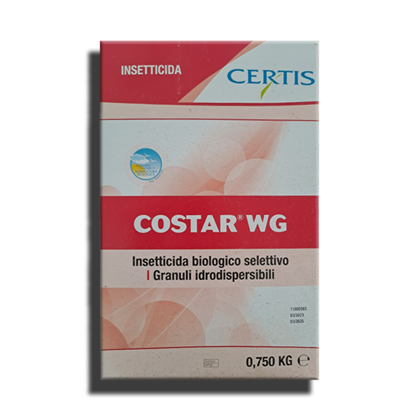 Insetticida Biologico selettivo Costar Wg 750gr