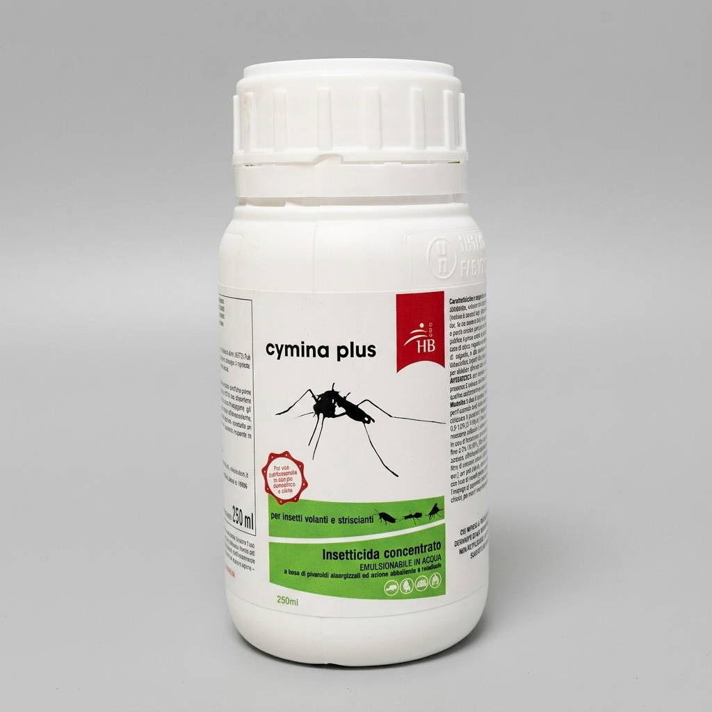 Cymina Plus - Insetticida Concentrato Abbattente e Residuale 250 ml HB