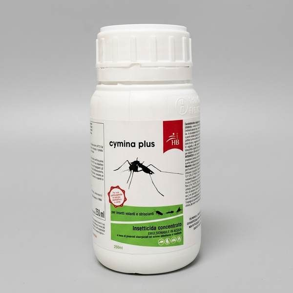 Cymina Plus - Insetticida Concentrato Abbattente e Residuale 250 ml HB