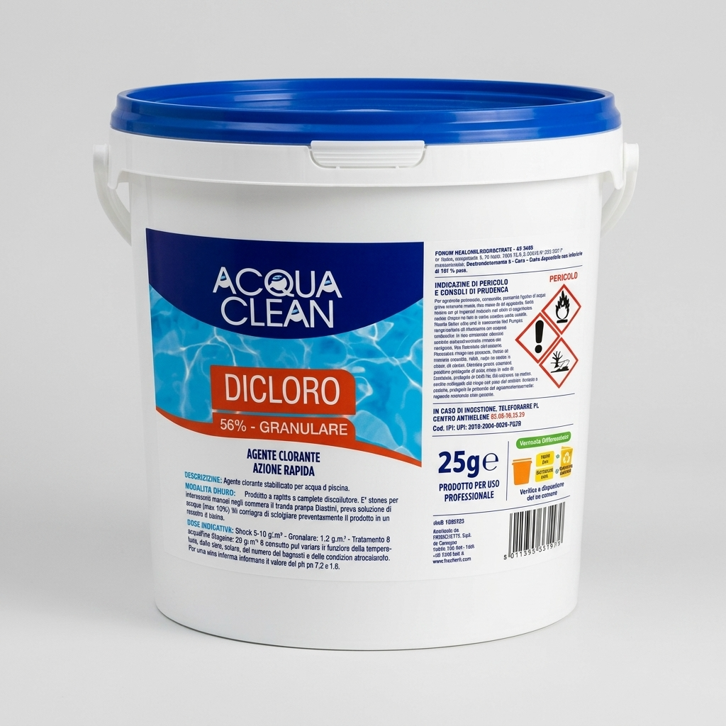 Dicloro Granulare Acqua Clean - 25 kg