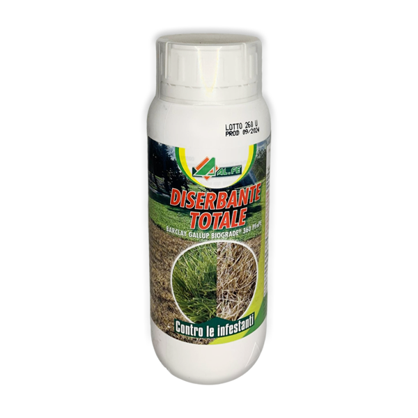 Erbicida Barclay Gallup Biograde Glifosate 360 PFNPE 500ml AL.FE Italia
