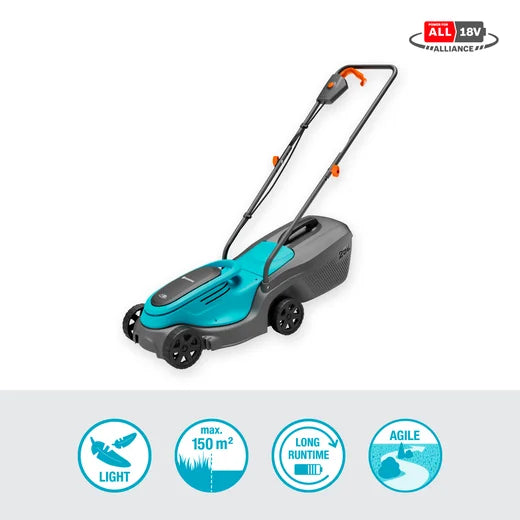 Rasaerba A Batteria Powermax 30/18V P4A Set Pronto All'Uso