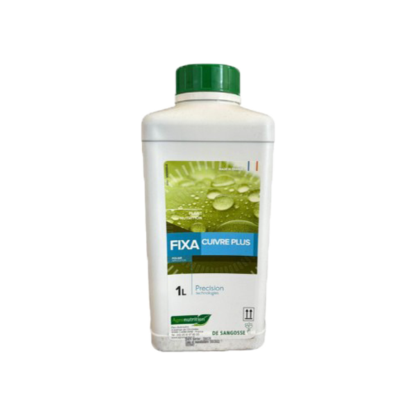 Fixa Cuivre Plus rame (idrossido e solfato) e calcio 1 LT De Sangosse