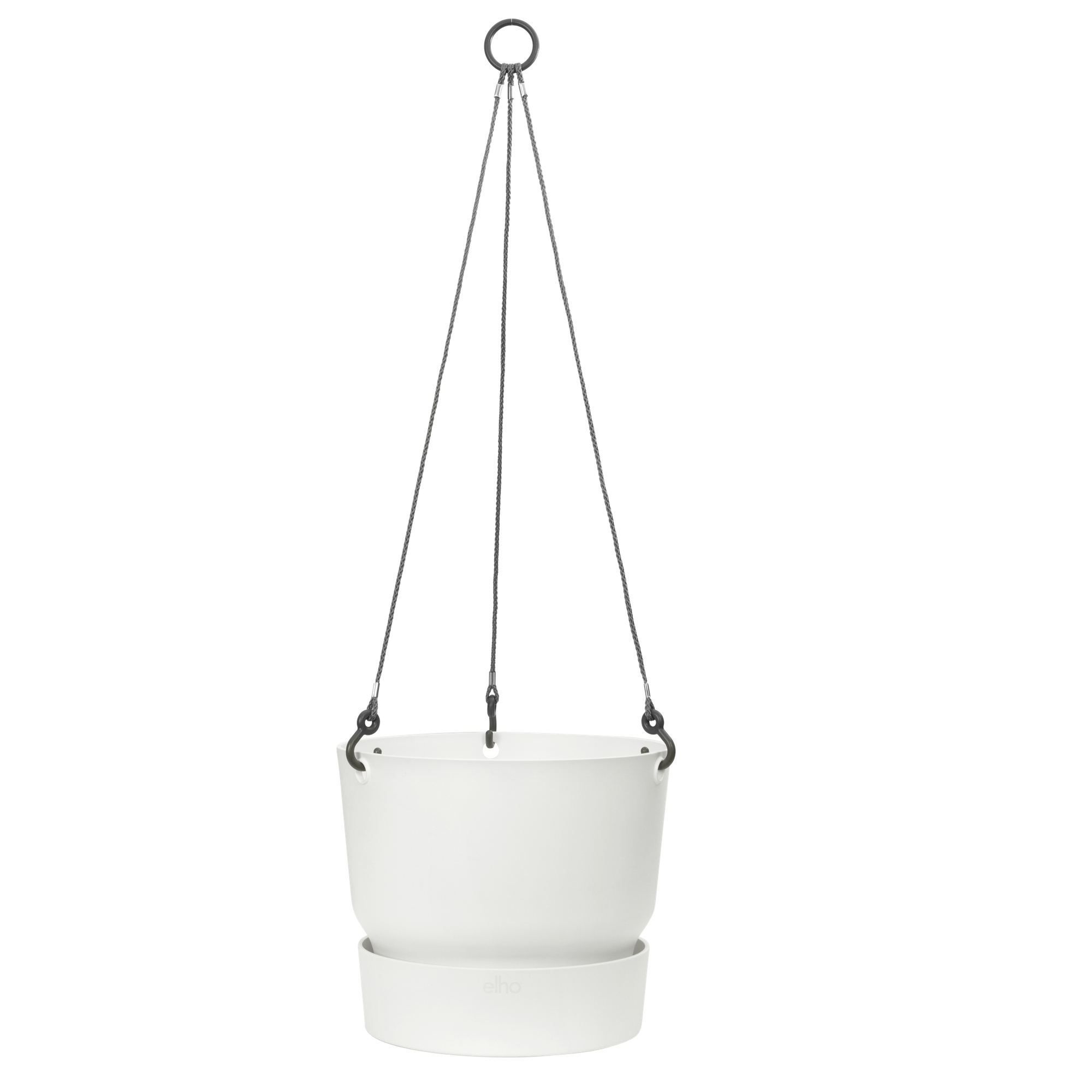 Vaso elho Greenville Hanging Basket 24 White