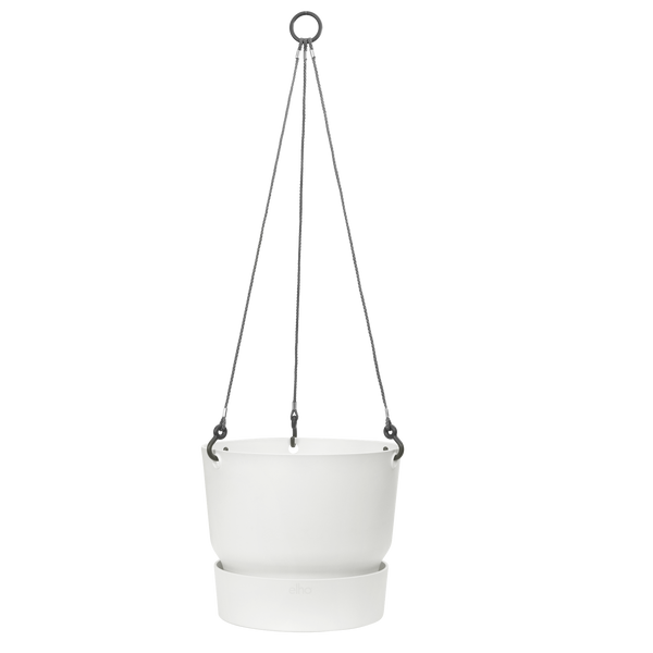 Vaso elho Greenville Hanging Basket 24 White