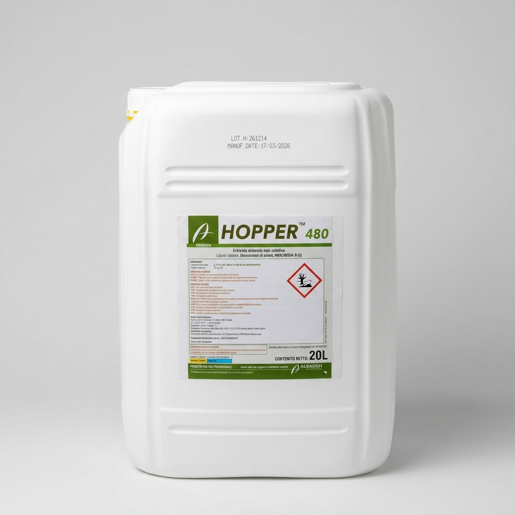 Hopper 480 20 LT Diserbante Glifosate Albaugh