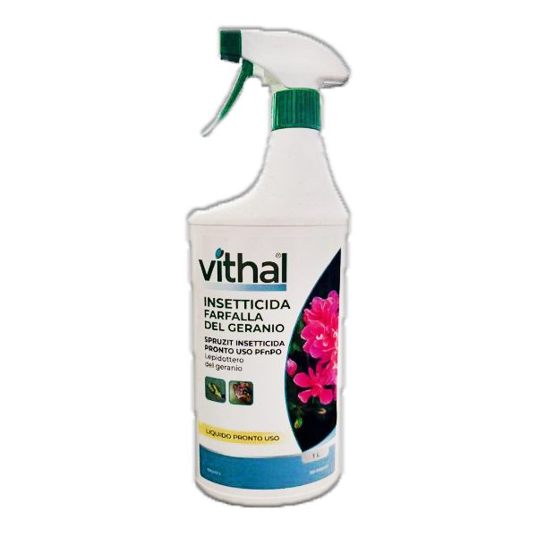 Insetticida Farfalla/Lepidotteri Del Geranio Pronto Uso PFnPO 1 LT Vithal