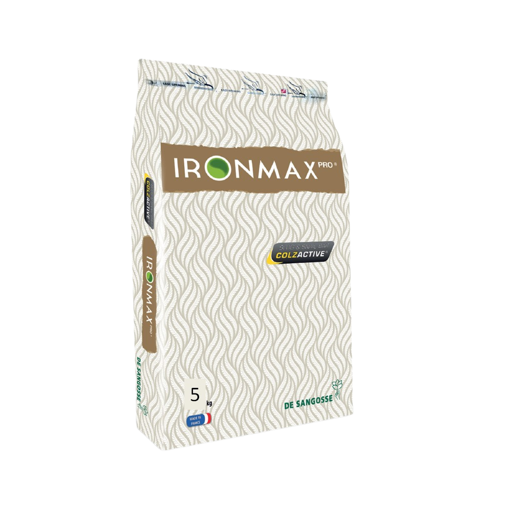 Iron Max Pro Lumachicida  a base di Fosfato ferrico 5 Kg De Sangosse