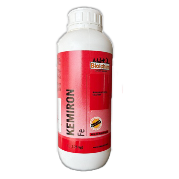 Kemiron Fe Concime fogliare al ferro 1 LT  Biolchim