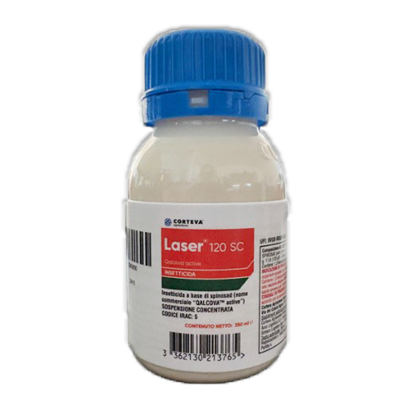 Laser 120 Sc 250 ml Insetticida a base di Spinosad Corteva