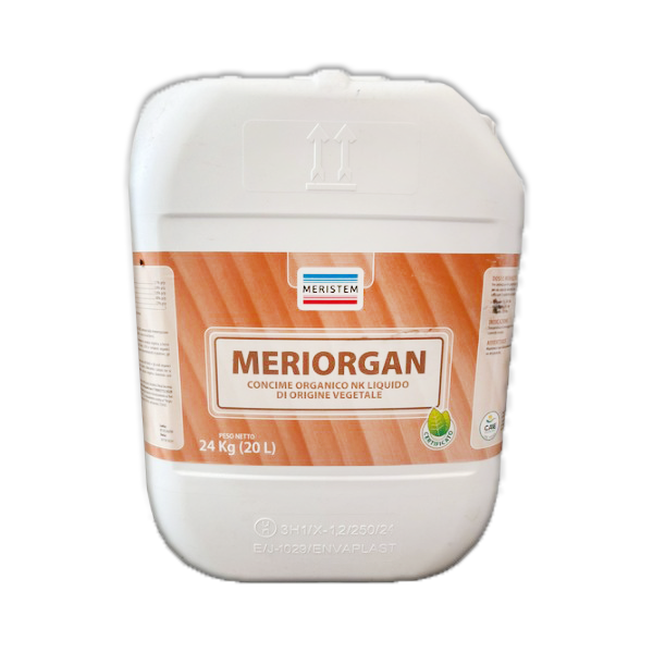 Meriorgan: Concime Organico Liquido Ricco di Acidi Fulvici 30kg Meristem