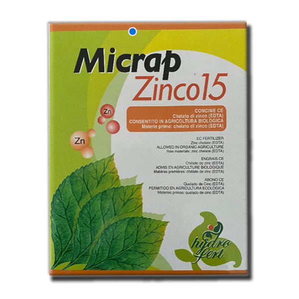 Micrap Zinco 15 1 Kg: Apporto di Zinco Essenziale per la Crescita Sana delle Piante