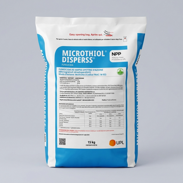 Microthiol disperss zolfo bagnabile 15 kg Upl