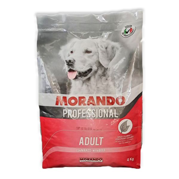 Crocchette per cani adult 4 Kg Morando