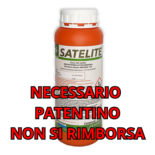 Diserbante Totale Satelite 1 Lt Glifosate 360 Albaugh
