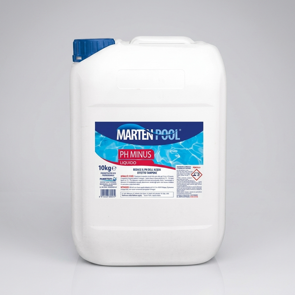 Correttore pH Minus Liquido per Piscine 25 kg - Marten Pool