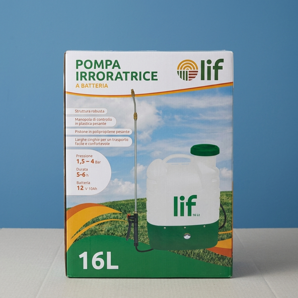 Pompa a Batteria Lif 12V 16 Lt IRIS