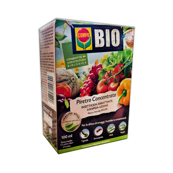 Insetticida piretro concentrato BIO 100 ml Compo