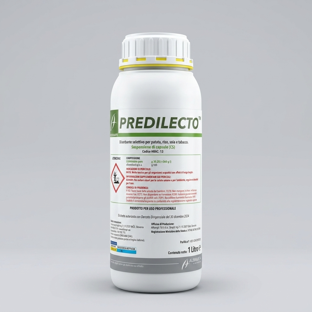 PREDILECTO Erbicida Clomazone 1 LT Albaugh
