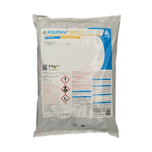 Fungicida antiperonosporico Folpan Gold 5 kg Adama