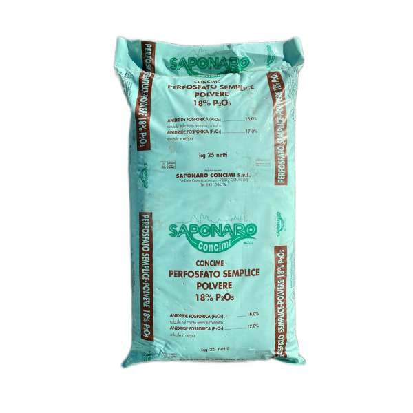 Concime Perfosfato Semplice polvere 25 Kg