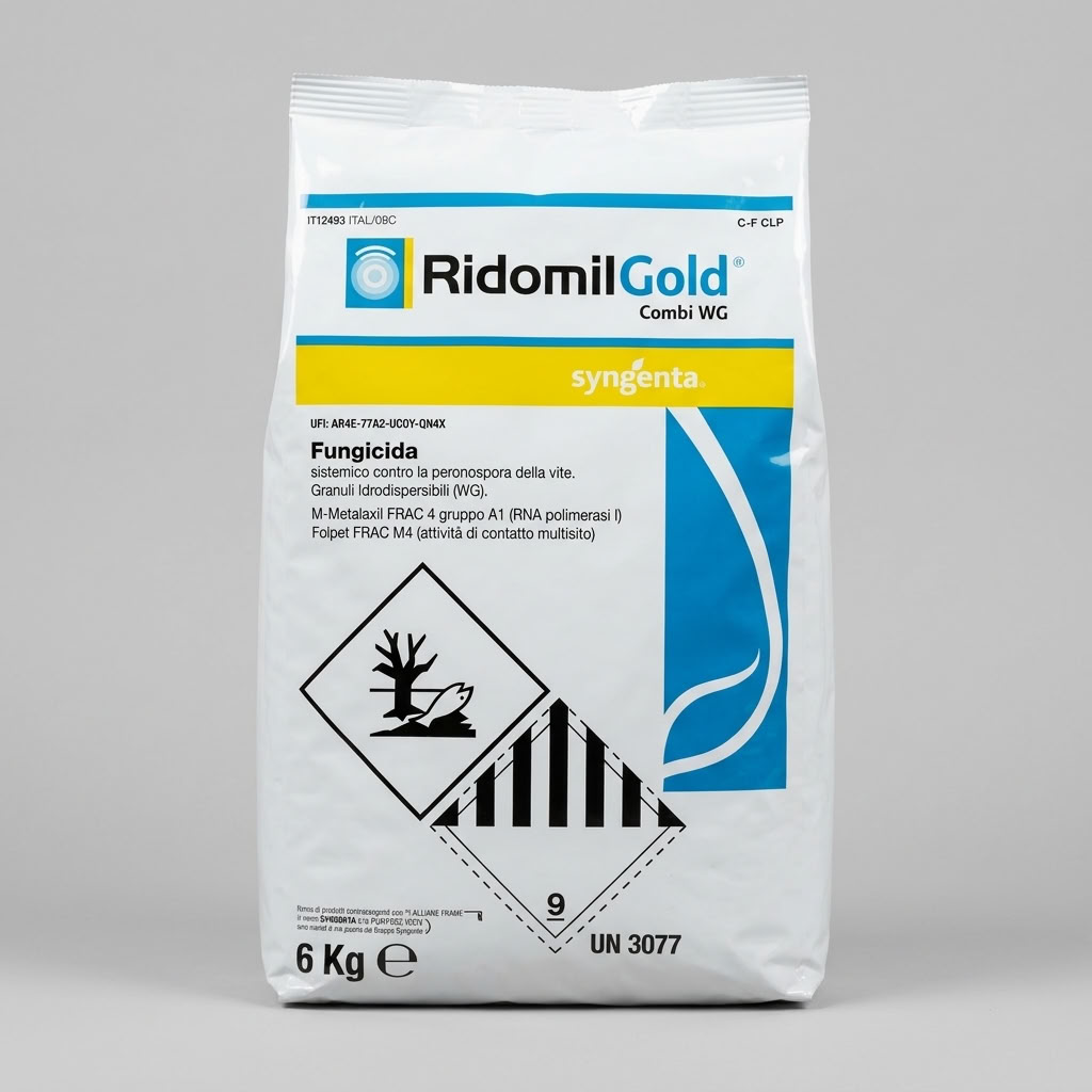 Ridomil Gold Combi WG - Fungicida Sistemico Antiperonosporico 6 kg Syngenta