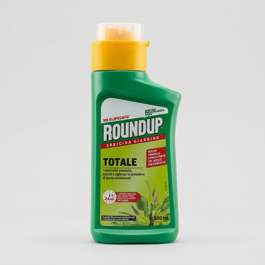 Roundup Totale Erbicida Giardino No Glifosato Concentrato 500 ml