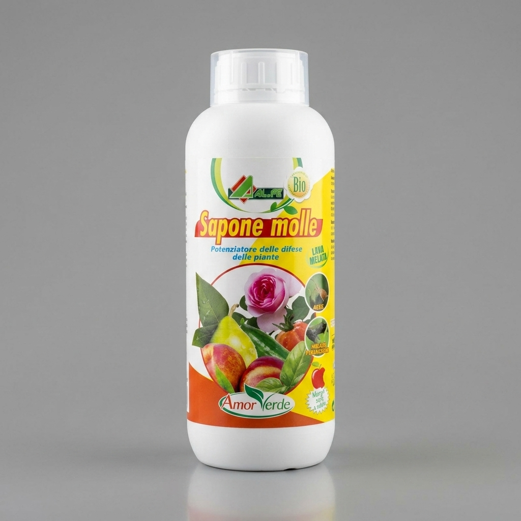 Sapone molle potassico corroborante naturale 1 LT Al.Fe