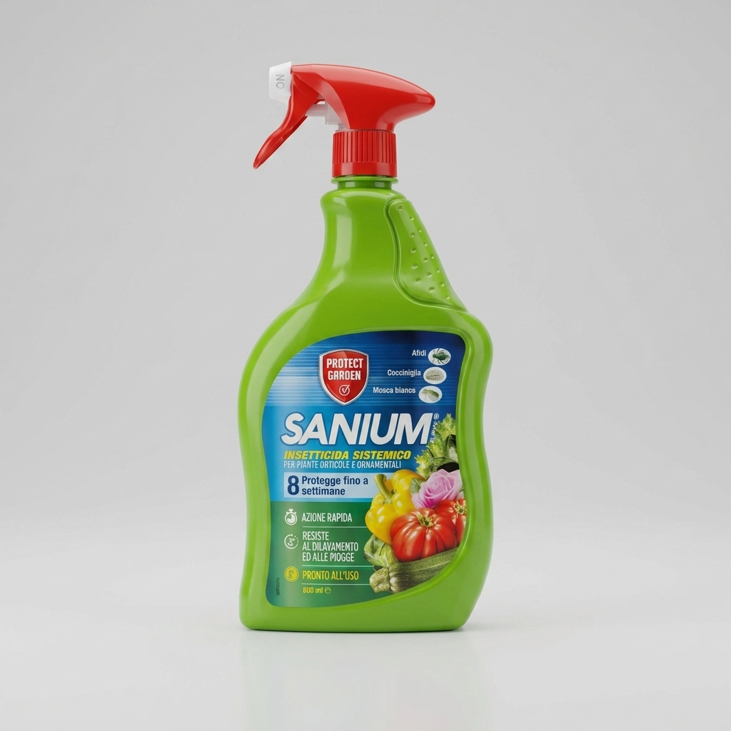 Sanium Anticocciniglia - Insetticida Sistemico Pronto all'Uso 800 ml Protect Garden