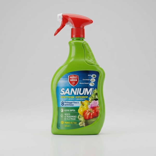 Sanium Anticocciniglia - Insetticida Sistemico Pronto all'Uso 800 ml Protect Garden