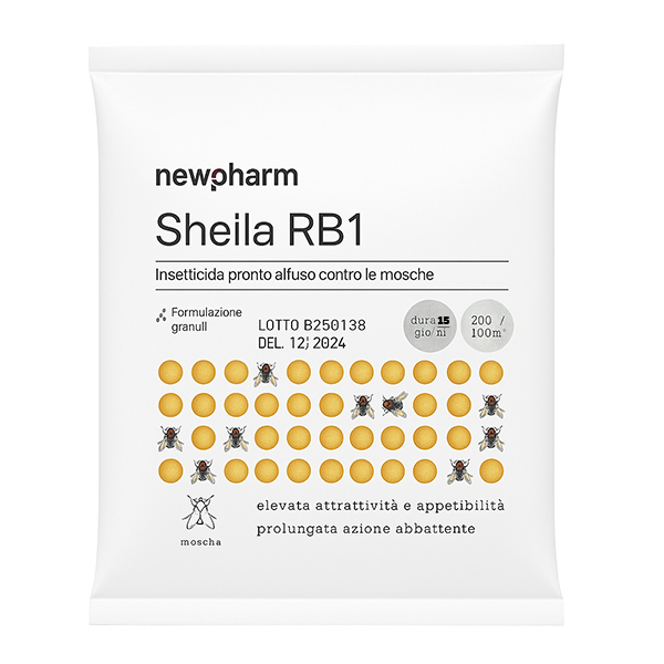 Sheila RB1 Insetticida Pronto all'Uso contro le Mosche Newpharm