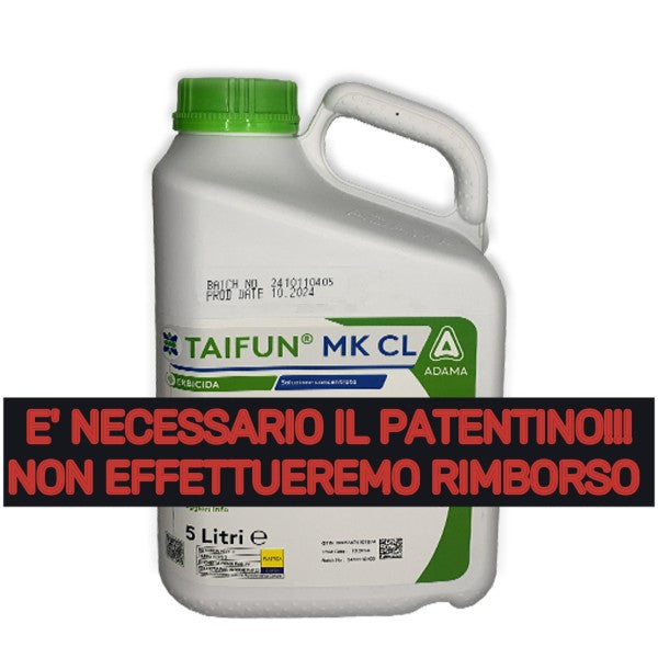 Taifun MK CL Diserbante Totale 5 Lt Adama