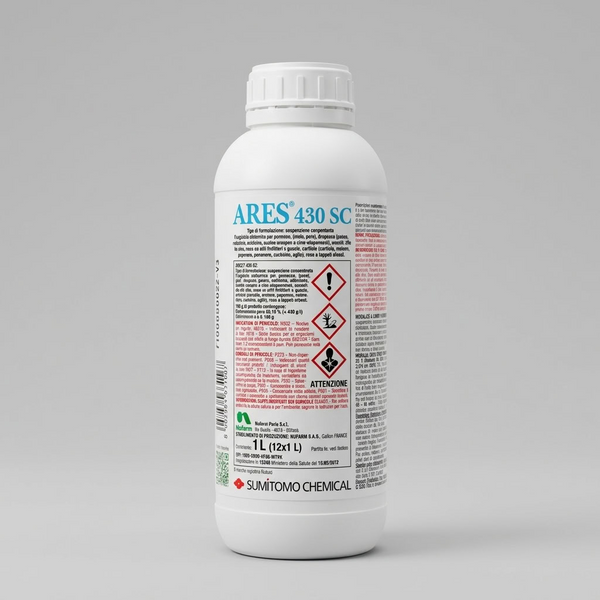 Ares 430 SC - Fungicida Sistemico a Base di Tebuconazolo 1 Litro Sumitomo