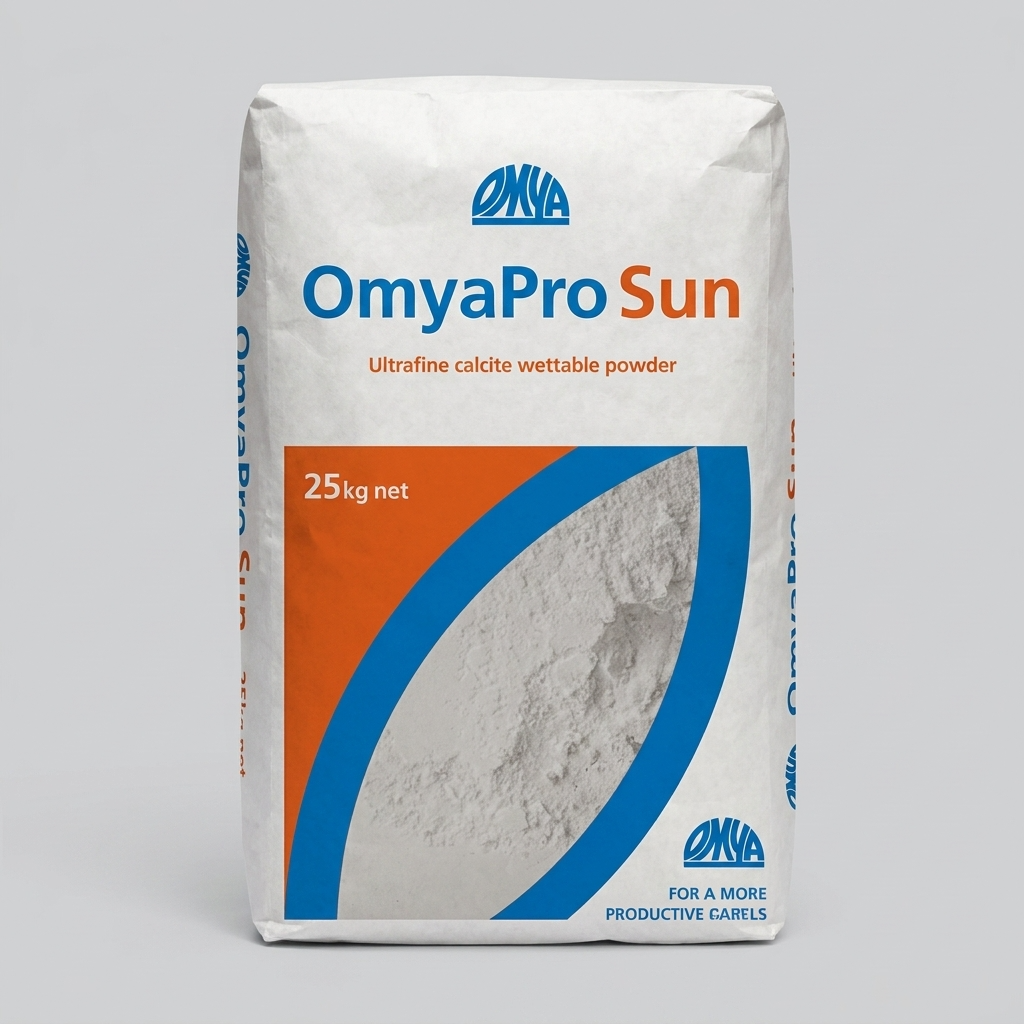 OmyaPro Sun Biostimolante Polvere di roccia Carbonato di Calcio 25 Kg Omya