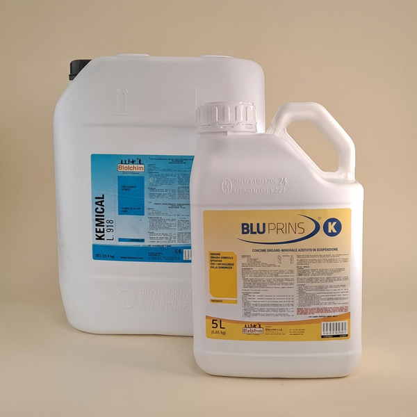 Bluprins K 5 LT + Kemical L 918 20 LT Biolchim Interruttore di dormienza