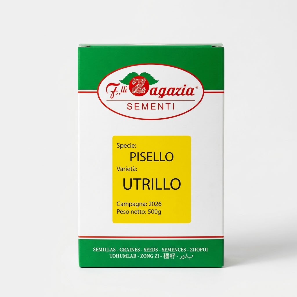 Semi di Pisello Utrillo F.lli Zagaria Sementi 500 g
