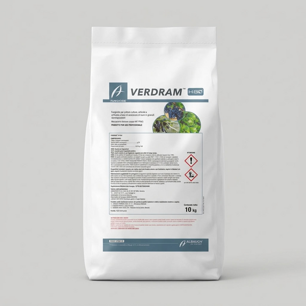Verdram HiBio - Fungicida a Base di Rame Ossicloruro 10 kg Albaugh