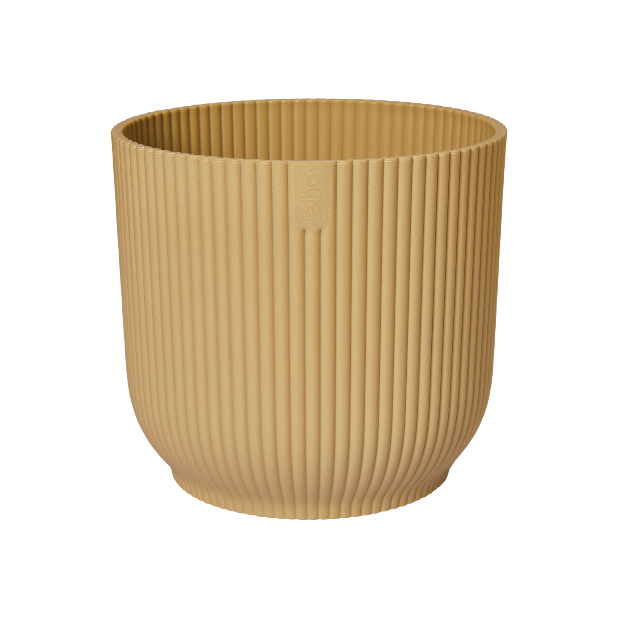 Vaso elho Vibes Fold Round Butter Yellow