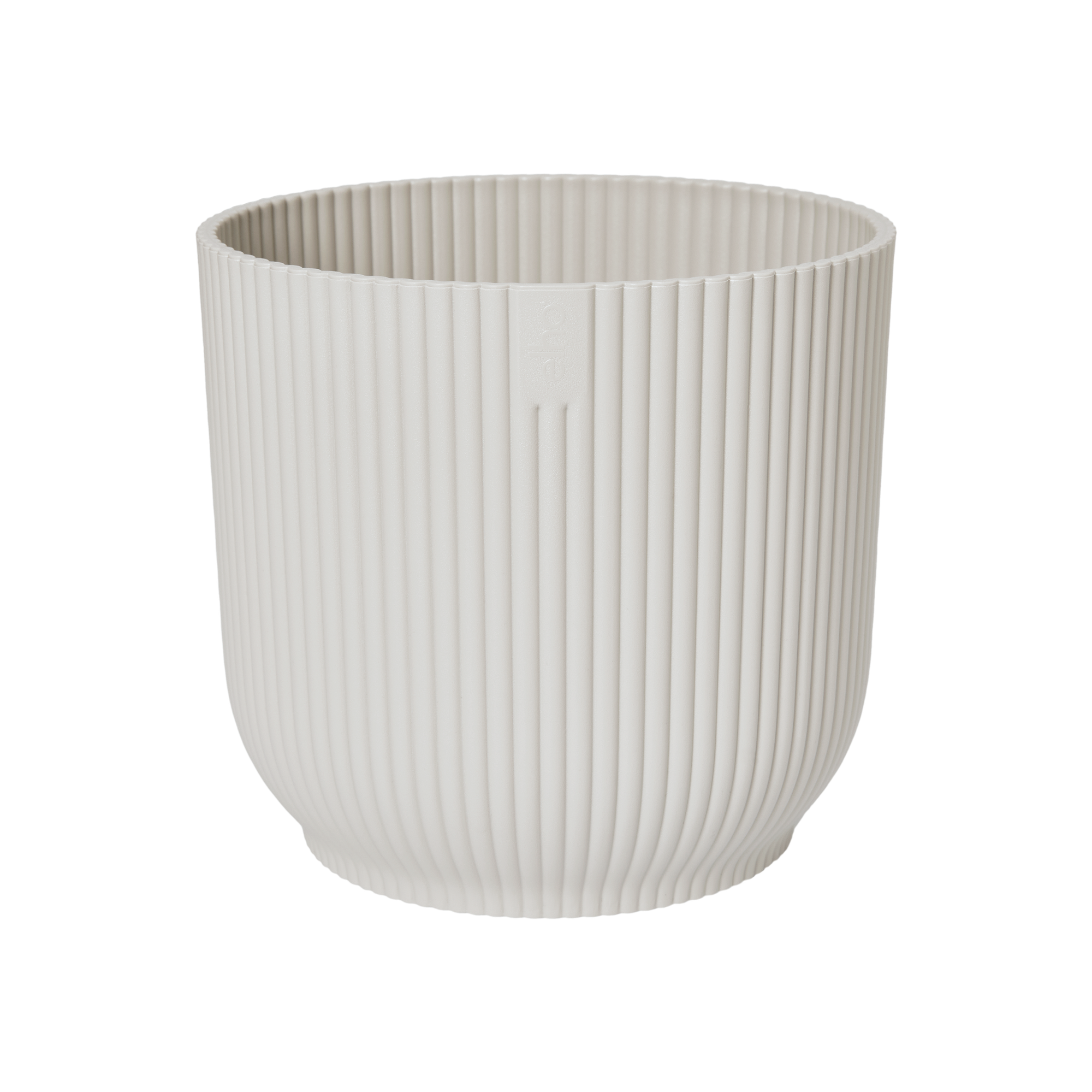 Vaso elho Vibes Fold Round Silky White