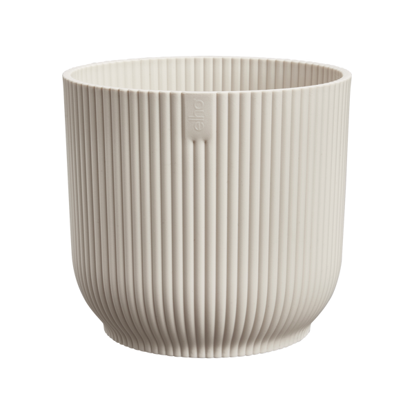 Vaso elho Vibes Fold Round Linen White